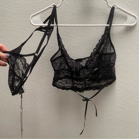 Killstar Lovella Bralette and Thong - Picture 3 of 6